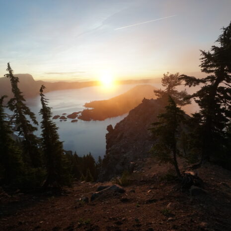 16 - Crater Lake sunrise