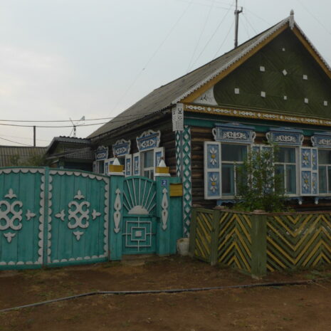 Dom v dedinke Bajkalskoje, Rusko, Pavel Devečka