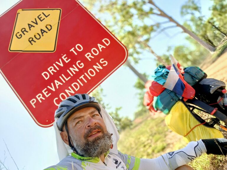 Peter Božik – 4000 km sám na bicykli naprieč Austráliou