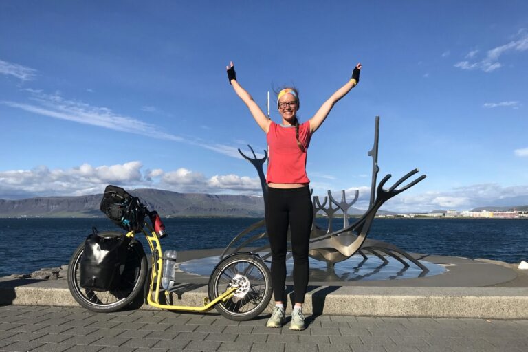 Veronika Jiříčková (ČR) – 1000 km s koloběžkou po Islandu